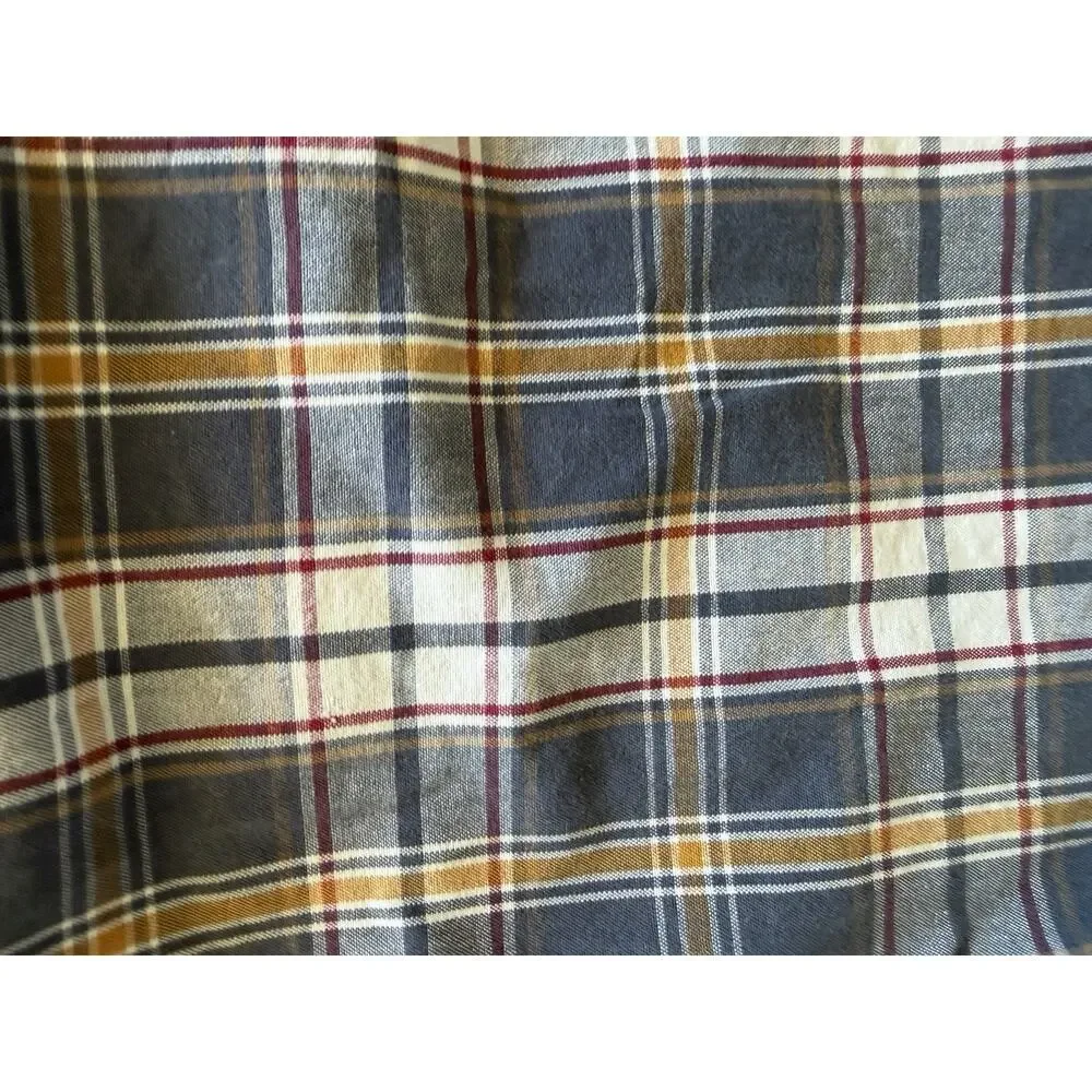 American Eagle Outfitters Mens Plaid Shorts Size 32 Flat Front Plaid 100% Cotton